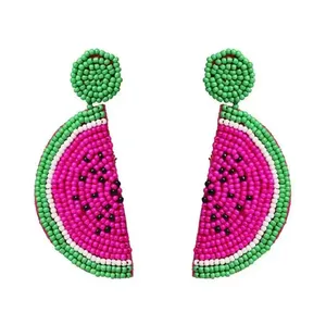 Boucles d'oreilles pendantes en zircon bleu pour femmes, nouveau design fait à la main, bijoux de mariage, bijoux fabriqués à la main pour femmes - Product Image 6
