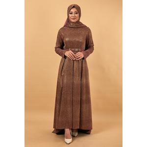 ชุดราตรีทรงเอไลน์แบบโมเดิร์น ประดับประกายระยิบระยับ แขนสั้น เอวทรงเอ็มไพร์ ยาวลากพื้น ตกแต่งลายดอกไม้ - Product Image 6