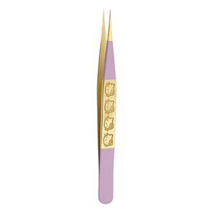 Pinzas de Precisión para Pestañas de Acero Inoxidable de Alta Calidad, con Logotipo Personalizado, Duraderas, 11 cm, Stahlmann Pro, Gran Venta - Product Image 1