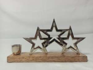 Elegante Portavelas de Aluminio Hecho a Mano, Decoración Moderna y Duradera para el Hogar al Mejor Precio - Product Image 2