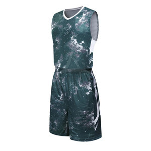 Ensemble d'uniformes de basketball sur mesure avec logo OEM, haute qualité, 100 % polyester respirant, grandes tailles, avec numéro d'équipe et de club personnalisé brodé - Product Image 6