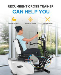 Bicicleta Elíptica Reclinada Eléctrica Blanca, Equipo de Rehabilitación y Terapia - Product Image 6