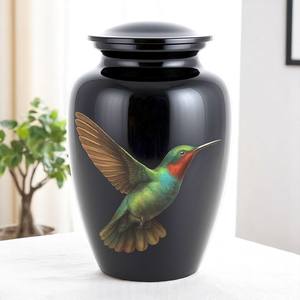 Urne de crémation en métal artisanale moderne pour adultes dernière conception souvenir pour fournitures funéraires style adulte - Product Image 4