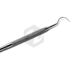 Sonda Dental de Acero de Alta Calidad, Tipo Gancho, para Diagnóstico Periodontal y Examen Dental de Precisión - Product Image 4