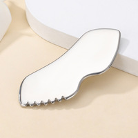 Massage de soins de la peau outil de beauté en acier inoxydable Gua Sha métal acier inoxydable Guasha masseur