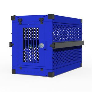 Niche pliable en aluminium pour chien K9, grande <span class=keywords><strong>Cage</strong></span> pour animaux, niche de voyage très grande en aluminium, berger allemand XL - Product Image 6