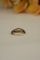 Anillo de diamante cultivado en laboratorio de lujo corte Marquesa 1,15 quilates VS1 IGI SGL certificado Oro rosa oro plata proveedor al por mayor