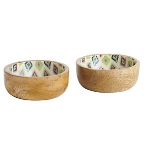 Venta caliente Utensilios de cocina para el hogar Platos para servir Cuenco de madera Catering Servir ensalada Pasta y sopa Cuencos para servir - Product Image 1