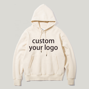 Fabricantes de ropa Sudadera con capucha Jersey de gran tamaño Venta al por mayor Unisex Alta calidad 100% Algodón Sudadera Logotipo personalizado Hombres Sudaderas con capucha - Product Image 5