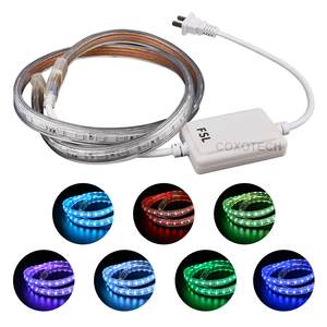 Tira de luces LED RGB <span class=keywords><strong>SMD</strong></span> 5050, IP65, 50M, 10M, cambio de Color, PVC, alto lumen, decoración de fiesta de Navidad, iluminación de cinta <span class=keywords><strong>Flexible</strong></span> - Product Image 4