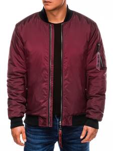 Chaqueta de bombardero de satén de alta calidad personalizada para hombre, gran oferta, ajustada, temporada de invierno, de talla grande, de algodón impermeable con técnicas lavadas - Product Image 6