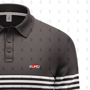 Chemise pour homme à manches courtes en polyester/coton mélangé, inspirée de la nature, écologique, respirante, anti-froissement, séchage rapide - Product Image 2