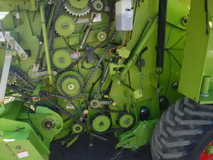 Presse à balles rondes CLAAS ROLLANT 255RC UNIWRAP d'occasion avec moteur, haute productivité, garantie de 2 ans, origine FR, pour foin, blé, paille de riz - Product Image 6