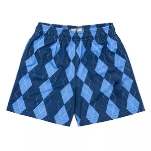 Short de basket-ball personnalisé pour homme, Short en maille brodée par Sublimation - Product Image 3