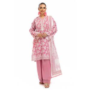 ชุดสูทผ้าลอนพิมพ์ลาย 3 ชิ้นสำหรับผู้หญิง พร้อมผ้าคลุมไหล่ รุ่น SD-52161 - Product Image 6