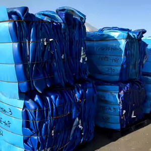 Miễn Phí Mẫu <span class=keywords><strong>HDPE</strong></span> Màu Xanh Trống Phế Liệu Mật Độ Cao Polyethylene Chất Thải Nhựa Cho Đúc Bột Tính Năng Cho Màu Xanh Xô - Product Image 5