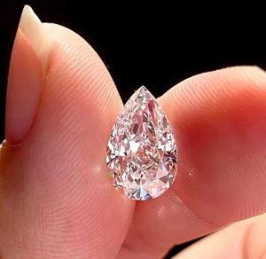 Diamant synthétique en laboratoire de 1 carat, taille poire, couleur D, clarté VVS1, CVD HPHT, certifié IGI, fournisseur en gros sur mesure - Product Image 3