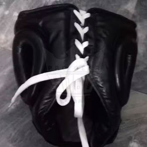 Protector de Cabeza de Cuero para MMA con Diseño Personalizado y Logotipo Personalizado, Ligero, Transpirable y Cómodo para Peleas - Product Image 3