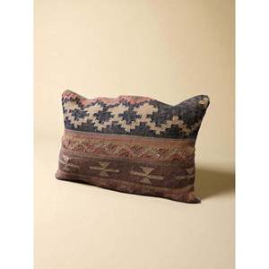 Funda de Cojín Kilim Turco Vintage de 56 x 40 cm para Asientos y Almohadas - Product Image 3