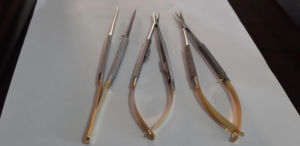 Instrumento Médico Castroviejo, Microinstrumentos Oftálmicos Reutilizables de Acero Inoxidable, Herramientas de Cirugía Ocular, Micro Tijeras Quirúrgicas MOL - Product Image 2