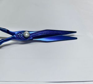 Ciseaux à poignée Dragon en acier inoxydable, nouveau modèle, ciseaux de coupe de cheveux, ciseaux de barbier Dragon 2023, rasoirs k, prix de gros - Product Image 1