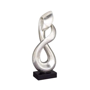 Escultura de mesa de oro antiguo, estatua de amor, decoración moderna, esculturas decorativas para escritorio, cabecera, diseño abstracto de corazón, venta al por mayor - Product Image 4