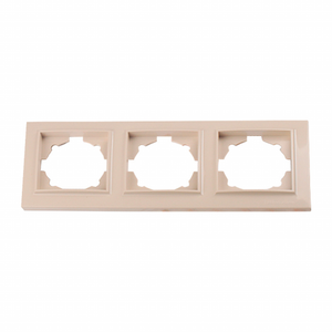 Gran oferta moderno Latte ABS plástico 16A 220V UE/Reino Unido/EE. UU. Interruptor de enchufe de Marco Triple para uso en el hogar y la Oficina de alta calidad - Product Image 1