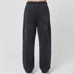 Pantalones deportivos holgados de corte recto estilo hip hop, hechos a medida, para hombre, para gimnasio y entrenamiento, ligeros. - Product Image 6