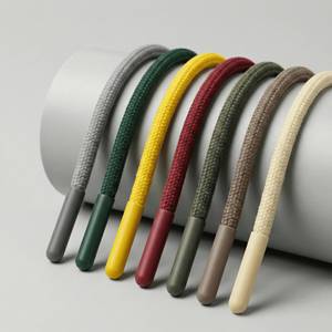 Custom Logo Hoodie Drawcord High Tenacity Braided Twisted 3 Strand Garment Apparel <b>Cord</b> Manufacturer Supplier - Product Image 4