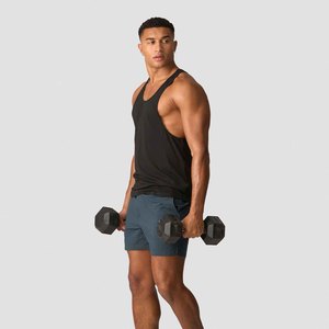 Nouveau débardeur noir sans manches pour homme, col rond, couleur unie, décontracté, respirant, tricoté, pour l'entraînement - Product Image 5