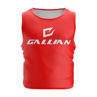 Baberos de entrenamiento de fútbol de diseño personalizado de secado rápido, chaleco de malla, sesiones de entrenamiento de equipo, babero de fútbol sin mangas
