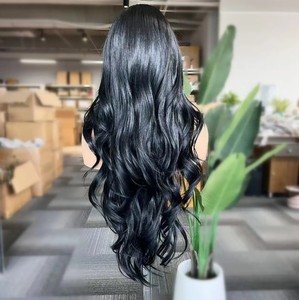 Perruques de cheveux humains Lace Frontal Water Wave pour fête Virgin Brazilian Remy Hair Natural 30 Inch Front Wigs à vendre au meilleur prix - Product Image 6