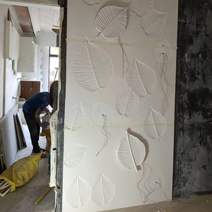 Le revêtement mural intérieur en grès fonctionne pour un meilleur travail intérieur Beau revêtement mural en pierre Pierre de mur intérieur en grès blanc - Product Image 1