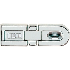 SB BURG-WCHTER Cierre de Seguridad de Acero Galvanizado de Alta Resistencia, 130 mm de Largo, 40 mm de Ancho, 12 mm de Diámetro del Ojo, para Cercas, Rejas y Portones - Product Image 1