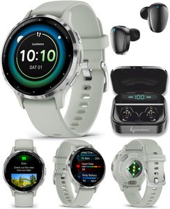 Smartwatch GPS Venu 3S, orologio da 41 mm con Display AMOLED, funzioni avanzate per la salute e il Fitness, - Product Image 1