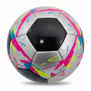 Ballon de football pliable respirant de qualité supérieure, style 2025, taille personnalisée, cousu à la machine, 32 panneaux, durable, logo haute visibilité - Product Image 2