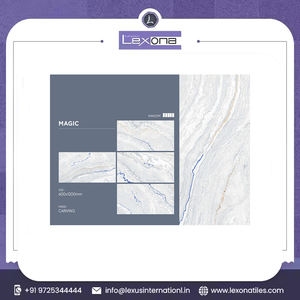 Carreau de porcelaine vitreux moderne 600*1200mm Carreau de céramique résistant aux hautes températures pour sol intérieur Sol uni microtexturé - Product Image 4