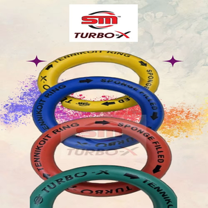 Anillo Tennikoit de tamaño estándar, material de goma ligero de larga duración, excelente agarre, multicolor, diseñado para juegos - Product Image 5
