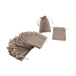 Burlap <b>Bags</b> with Drawstring <b>Gift</b> Jute <b>bags</b> Included Cotton Lining - Product Image 3