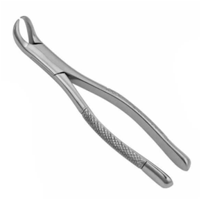 Fórceps de extracción dental manual de alta calidad, instrumento molar inferior de medio oro - Product Image 2