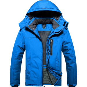 Chaqueta de Esquí con Capucha, Impermeable, Cortavientos, Talla Grande, con Estampado, para Hombre, de Primera Calidad, para Senderismo, Snowboard, Softshell, para Exteriores - Product Image 1