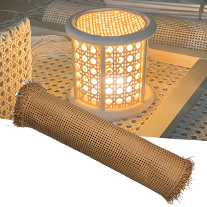Rollo de Mimbre Natural Tejido Liso, Blanqueado, Transpirable y Extra Denso, Malla de Ratán para Decoración del Hogar y Manualidades - Product Image 2