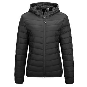 Chaqueta acolchada con burbujas de manga larga a precio barato, chaquetas acolchadas gruesas cómodas para exteriores para mujer - Product Image 4