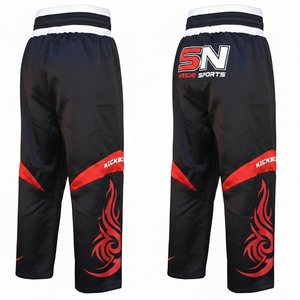 Pantalon de jogging Muay Thai en satin personnalisable, le plus vendu, écologique, séchage rapide, respirant, grandes tailles, effet délavé - Product Image 5