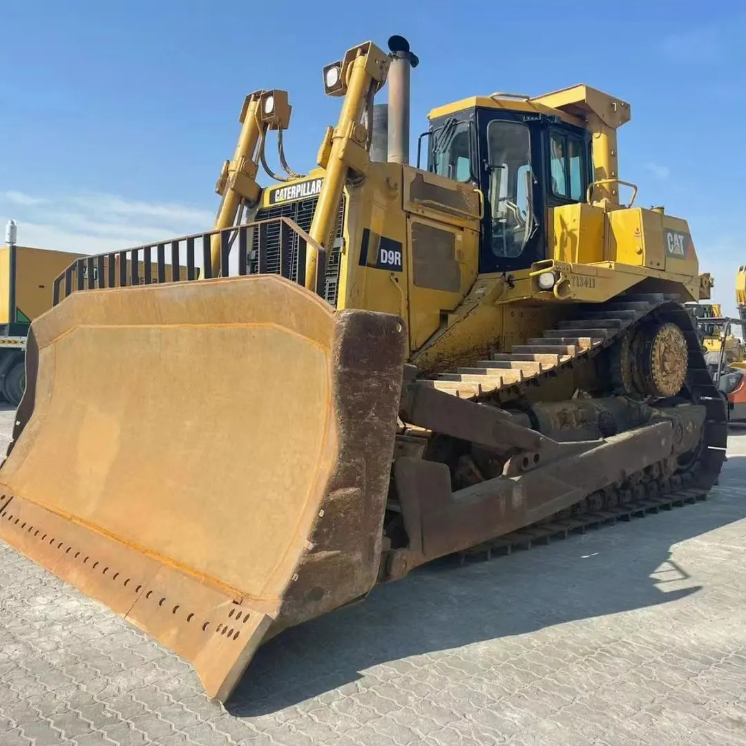 Excavadora de segunda mano cat d9r, maquinaria de excavadora de oruga a la venta