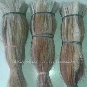 WONDER OVERSEAS Cheveux de queue de boeuf lavés et propres cheveux habillés à une certaine taille pour la fabrication de pinceaux Fourniture d'unité de l'Inde - Product Image 5