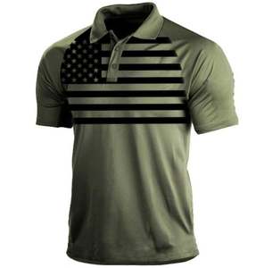 Camiseta Polo Personalizada para Hombre, Estilo Camuflaje Urbano 2026, Manga Corta, Cuello con Botones - Product Image 5