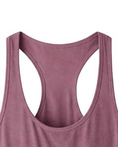 Custom Men <b>Sleeveless</b> Racerback Tank <b>Top</b> Casual Fitness Gym Wear Soft Fabric Mauve Pink Color Custom Manufacturer Wholesale OEM - Product Image 4