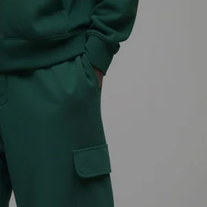 Sudadera con Capucha para Hombre con Bolsillos Delanteros, Sudadera Informal con Cremallera para Hombre / Sudadera con Capucha de Color Sólido Transpirable y Económica Ajustable para Hombre - Product Image 2