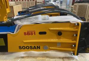 Para SOOSAN SB81 martillo hidráulico 18-26 toneladas mejor calidad precio de fábrica nueva condición para características de minería de construcción - Product Image 3